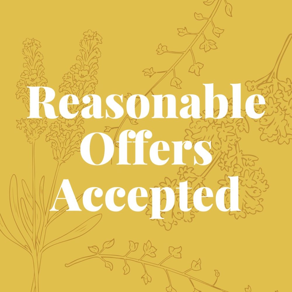 Reasonable Offers Accepted!